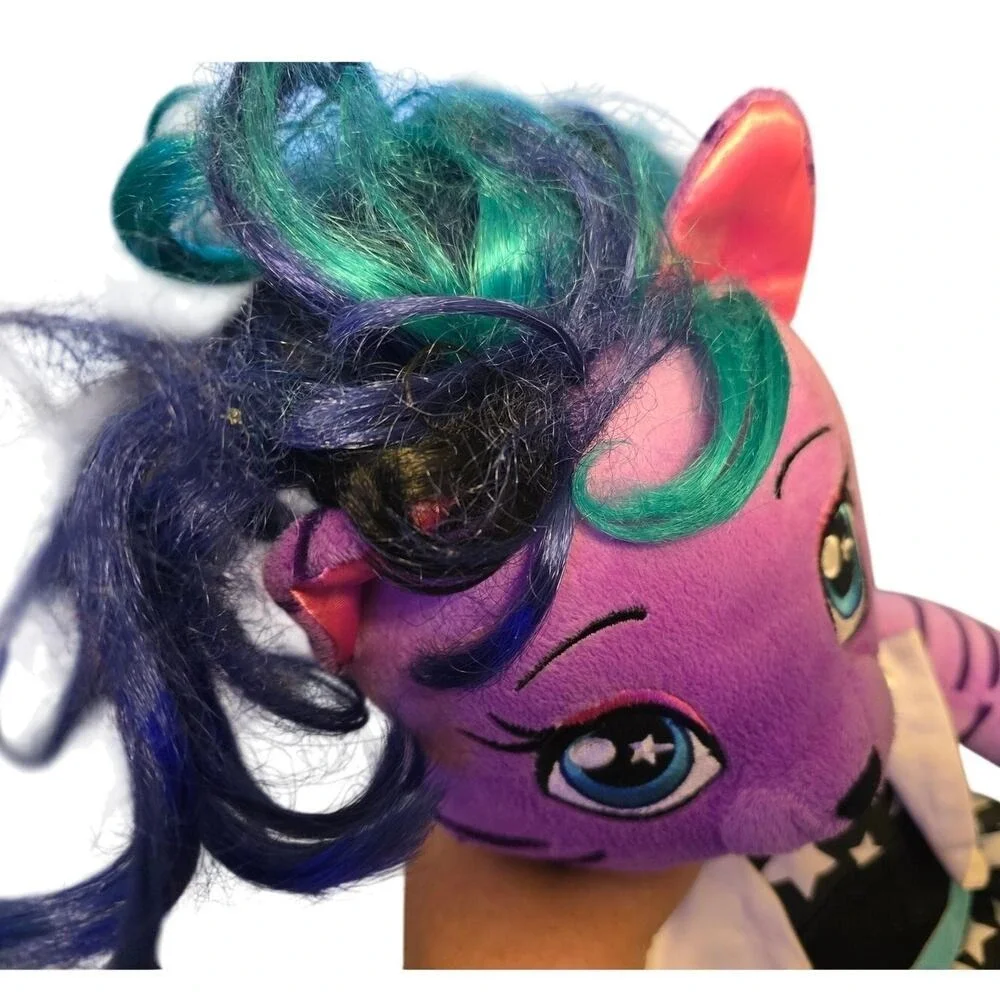 Honey GirlsTeegan Build-a-Bear - Purple Tiger Cat Rock Star HG‎ Plush 20